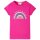 Kinder-T-Shirt Dunkelrosa 128