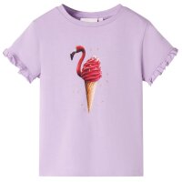 Kinder-T-Shirt Lila 128