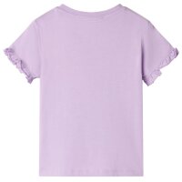 Kinder-T-Shirt Lila 128