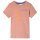 Kinder-Kurzarmshirt Hellorange 116