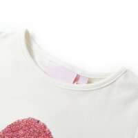 Kinder-T-Shirt Ecru 116