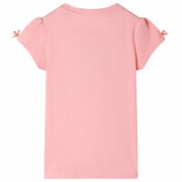 Kinder-T-Shirt Rosa 128