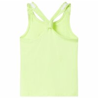 Kinder-Tanktop Neongelb 116