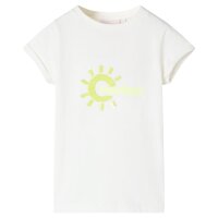 Kinder-T-Shirt Ecru 92