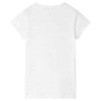 Kinder-T-Shirt Ecru 104