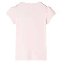 Kinder-T-Shirt Zartrosa 116