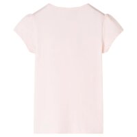 Kinder-T-Shirt Zartrosa 140