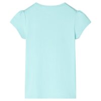 Kinder-T-Shirt Hellblau 140