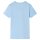 Kinder-Kurzarmshirt Hellblau 128