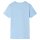 Kinder-Kurzarmshirt Hellblau 104