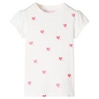 Kinder-T-Shirt Ecru 92