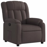 vidaXL Relaxsessel Dunkelbraun Stoff