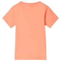 Kinder-T-Shirt Neonorange 92