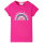 Kinder-T-Shirt Dunkelrosa 140