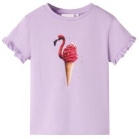 Kinder-T-Shirt Lila 140