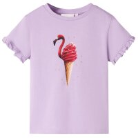 Kinder-T-Shirt Lila 116