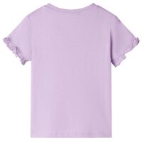 Kinder-T-Shirt Lila 116