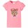 Kinder-T-Shirt Neonrosa 140