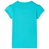 Kinder-T-Shirt Minzgr&uuml;n 140