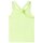 Kinder-Tanktop Neongelb 128