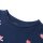 Kinder-T-Shirt Marineblau 140