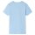 Kinder-Kurzarmshirt Hellblau 116