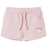 Kindershorts mit Kordelzug Hellrosa 140