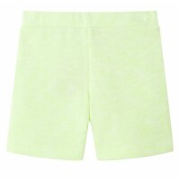 Kindershorts mit Kordelzug Neongelb 104