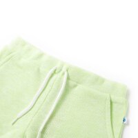 Kindershorts mit Kordelzug Neongelb 128