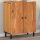 vidaXL Beistellschrank 60x33x75 cm Massivholz Akazie