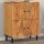 vidaXL Beistellschrank 60x33x75 cm Massivholz Akazie