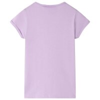 Kinder-T-Shirt Lila 128