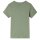 Kinder-Kurzarmshirt Helles Khaki 116