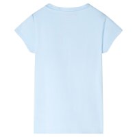 Kinder-T-Shirt Hellblau 140