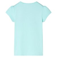 Kinder-T-Shirt Hellblau 92