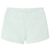 Kindershorts mit Kordelzug Helles Minzgrün 140