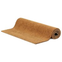 vidaXL Fu&szlig;matte Natur 90x150 cm Kokosfaser Getuftet