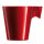 Kaffeetasse Kop Luminarc Flashy Expresso Kaffee rot Glas (8 cl)