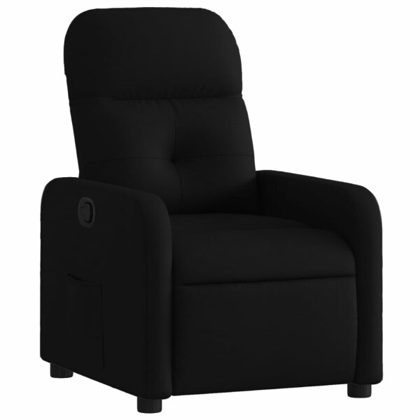 vidaXL Relaxsessel Schwarz Stoff