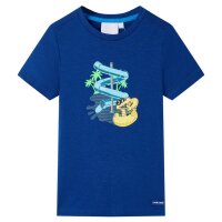 Kinder-T-Shirt Dunkelblau 116