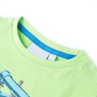 Kinder-T-Shirt Neongr&uuml;n 104