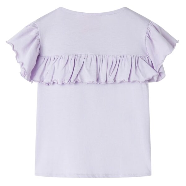 Kinder-T-Shirt Lila 128