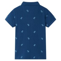 Kinder-Poloshirt Dunkelblau 104