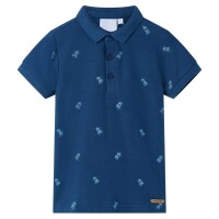 Kinder-Poloshirt Dunkelblau 104