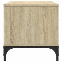 vidaXL TV-Schrank Sonoma-Eiche 102x40x41 cm Holzwerkstoff und Stahl