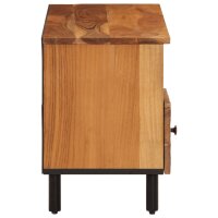 vidaXL TV-Schrank 100x33x46 cm Massivholz Akazie