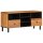 vidaXL TV-Schrank 100x33x46 cm Massivholz Akazie