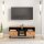 vidaXL TV-Schrank 100x33x46 cm Massivholz Akazie