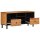 vidaXL TV-Schrank 100x33x46 cm Massivholz Akazie