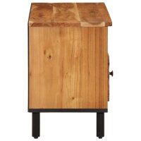 vidaXL TV-Schrank 100x33x46 cm Massivholz Akazie